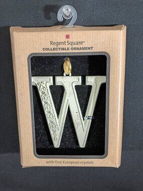 Regent Square W Crystal Christmas Ornament 2014